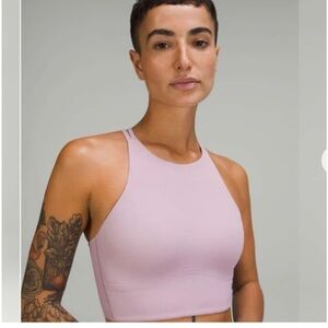 Like a cloud high neck long like bra. B/C cup.